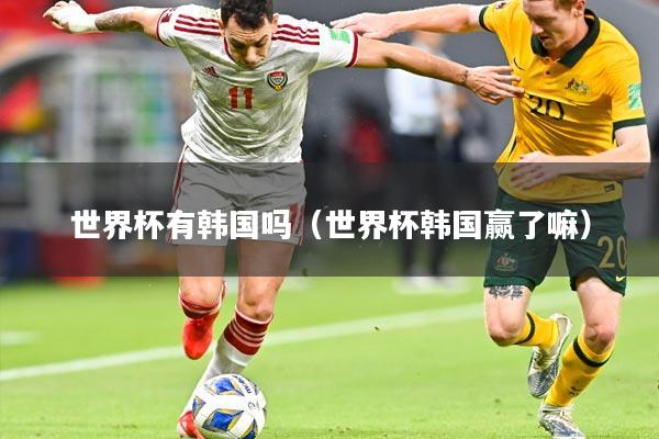 世界杯有韩国吗（世界杯韩国赢了嘛）