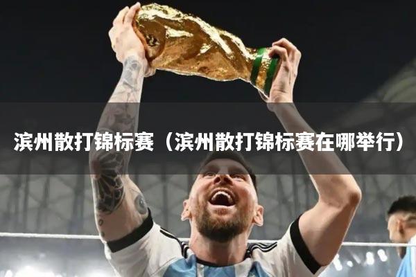 滨州散打锦标赛（滨州散打锦标赛在哪举行）